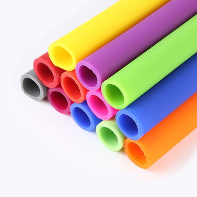Thực phẩm không độc hại Ống silicone linh hoạt Nhiều màu chống mài mòn