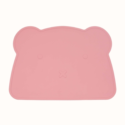 Phim hoạt hình hình con gấu cho trẻ em ăn thức ăn lớp silicone thảm ăn tối Placemat cho bé