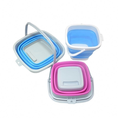 Vật dụng gia đình bằng silicon có khả năng chống nóng có thể thu gọn Xô chống cách nhiệt